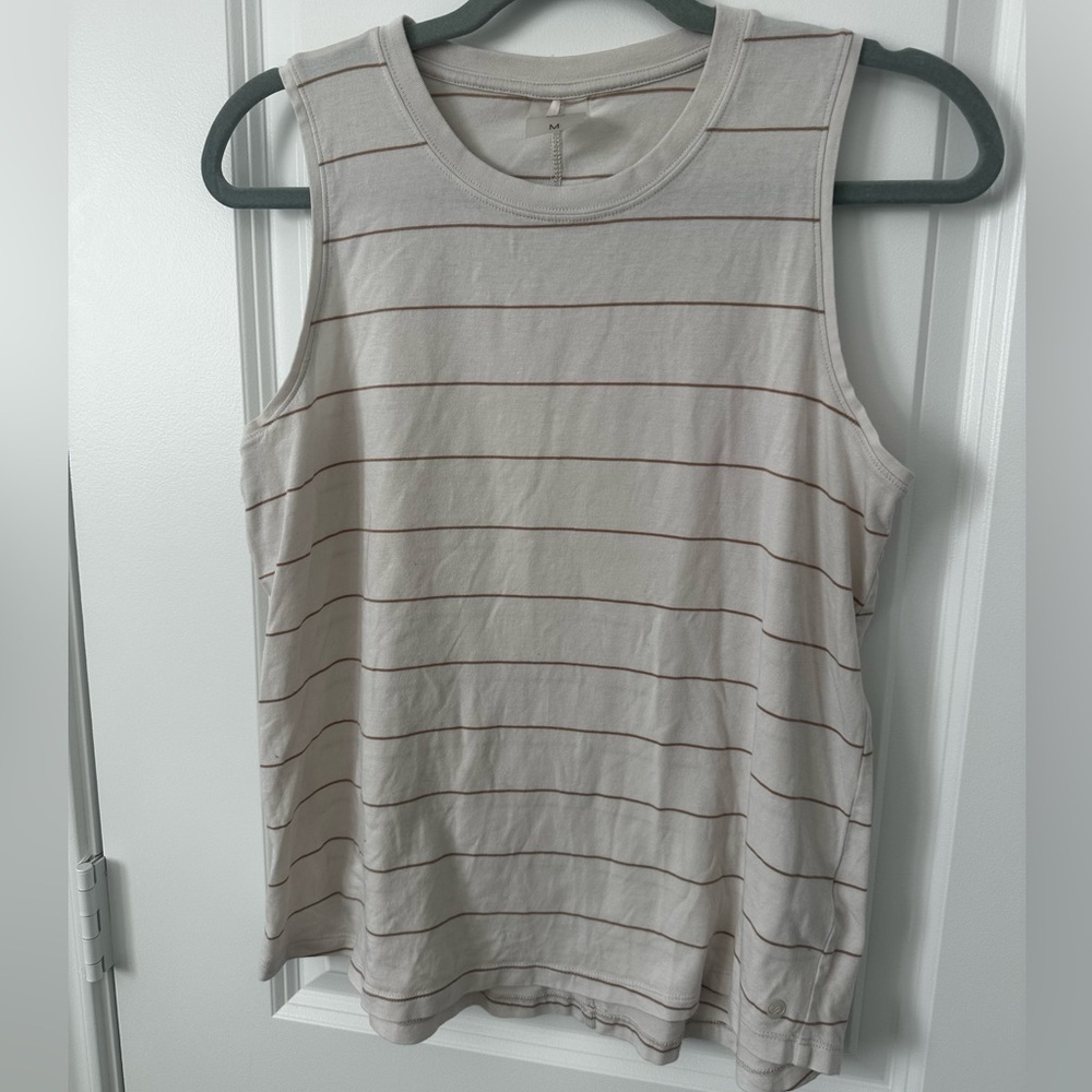 Calia Striped Sleeveless Top